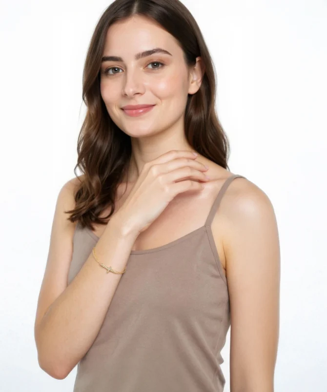 Glossy Cross Armband – Bild 3