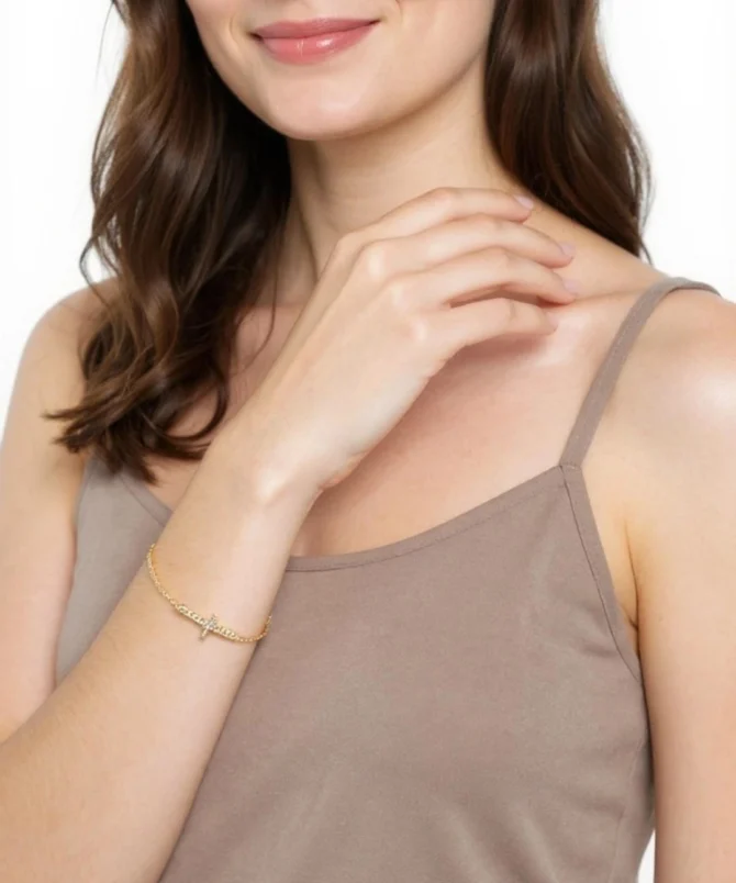 Glossy Cross Armband – Bild 4
